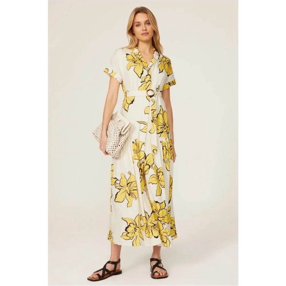 Slate & Willow Floral Shirtdress